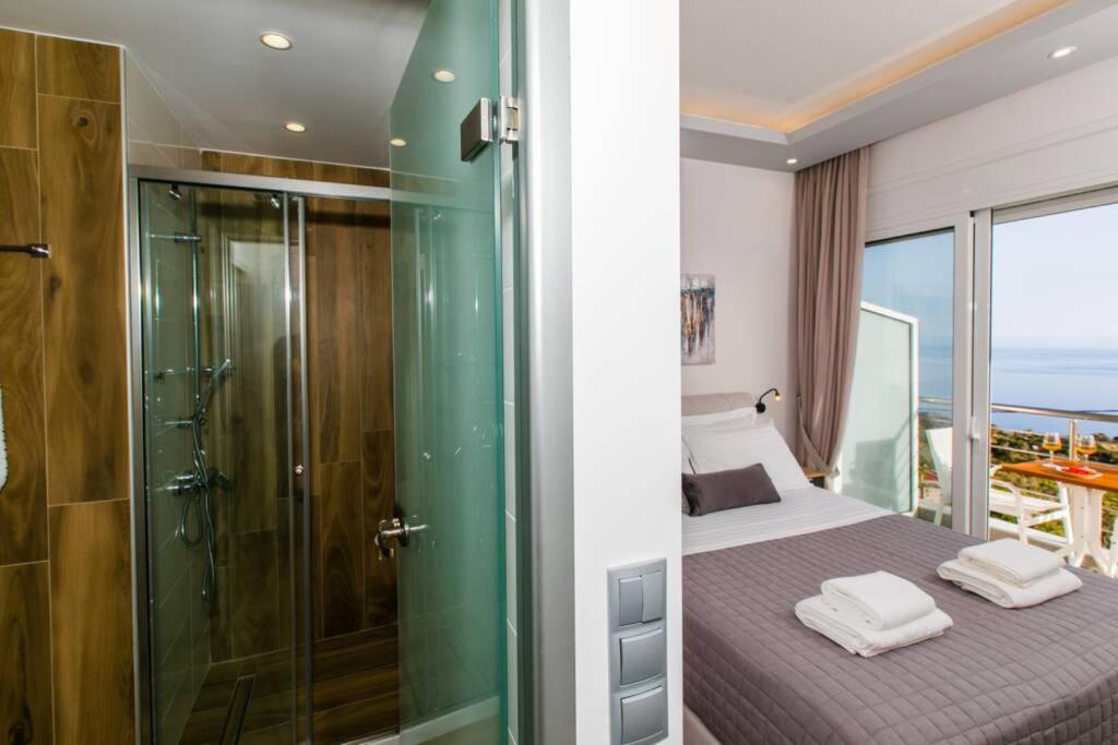 Chrysi'S Ocean View Retreat Villa Kerames Dış mekan fotoğraf