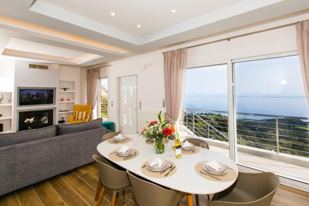 Chrysi'S Ocean View Retreat Villa Kerames Dış mekan fotoğraf