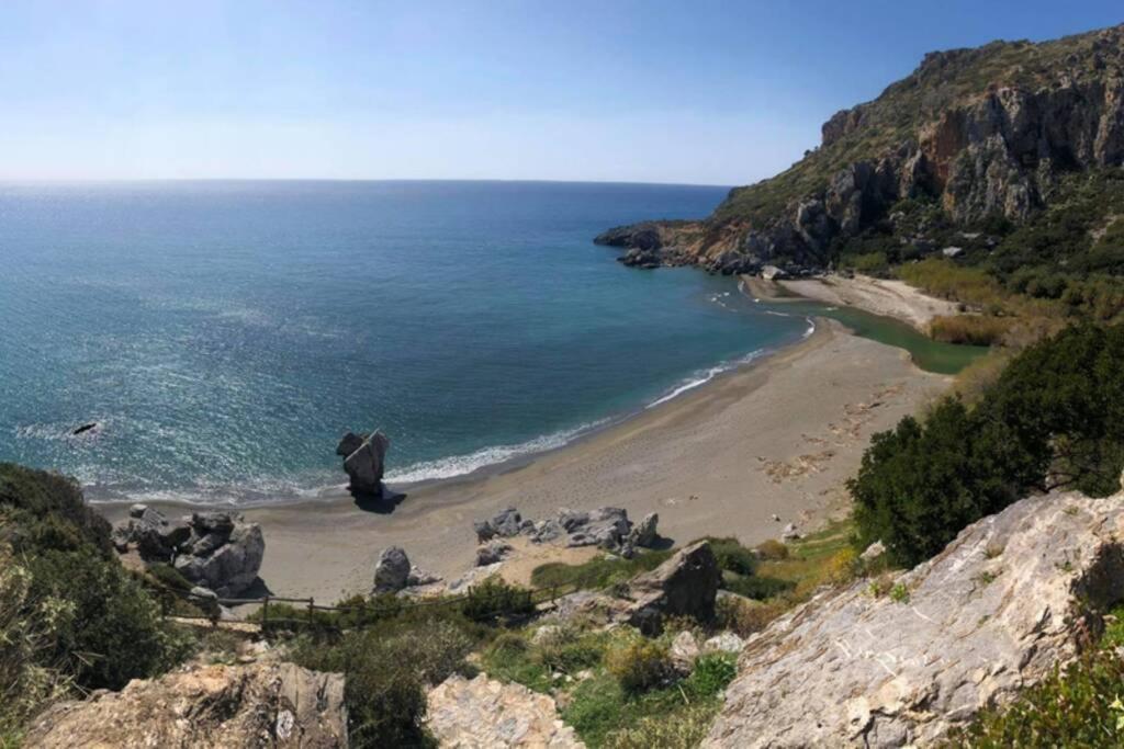Chrysi'S Ocean View Retreat Villa Kerames Dış mekan fotoğraf