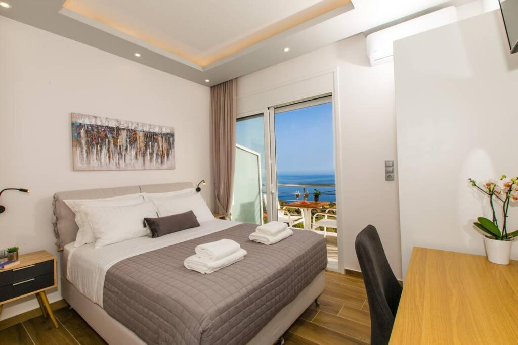 Chrysi'S Ocean View Retreat Villa Kerames Dış mekan fotoğraf