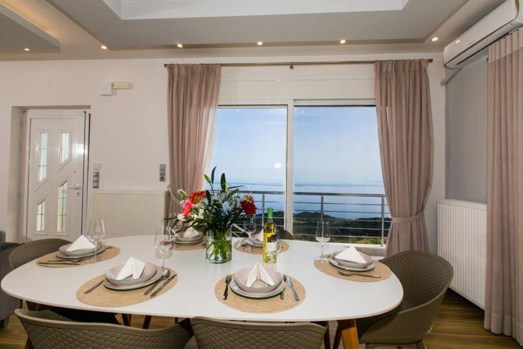 Chrysi'S Ocean View Retreat Villa Kerames Dış mekan fotoğraf